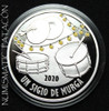 Moneda Plata Uruguay Murga Certificado Y Estuche - Proof 1