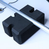 4-blocos De Altura Bench Press, Ajustável Eu Preto Eu 7