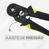 Kit Alicate Crimpar Terminal Ilhós 0,25 A 10mm + 695pçs 3