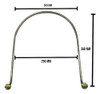 Resistencia Eletrica P/ Carro Termico Buffet 3000w 220v Em U 1 Resistencia Eletrica P/ Carro Termico Buffet 3000w 220v Em U 1