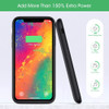 Funda Cargadora Para iPhone 11 Feob 6.8k Black 2