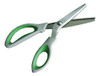 Tijeras Dentadas De Color Verde Jistl Mangos Cómodos Confecc 4