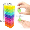 Brainspark Translucent Digitblocks 48 Piezas Bloques De Cons 4