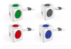 Prolongador Eléctrico 4 Tomas 220v Y 2 Usb Power Cube 1,5mt 3