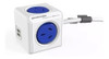 Prolongador Eléctrico 4 Tomas 220v Y 2 Usb Power Cube 1,5mt 4