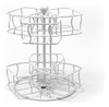 Nifty Tea Bag Spinning Carousel: 6 Compartimentos, Almacenam 3