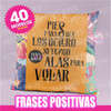 Plantillas Para Sublimar Almohadones Frases Positivas Regalo 1
