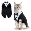 Traje De Esmoquin Para Gatos Sin Pelo Y Ocasiones Especiales 0
