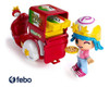 Juguete Pinypon Coleccionable Moto Delivery Cadete Pizzeria 3