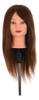 Cabeza De Práctica Maniquí Cabello 80% Natural 70 Cm. Largo 0 Cabeza De Práctica Maniquí Cabello 80% Natural 70 Cm. Largo 0