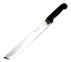 Facão Largo Militar F/grátis Aço Inox 3mm Cab Chifre B/couro 2