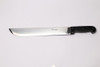 Facão Largo Militar F/grátis Aço Inox 3mm Cab Chifre B/couro 5