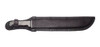 Facão Largo Militar F/grátis Aço Inox 3mm Cab Chifre B/couro 6