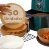 Forro De Papel Para Airfryer Descartável Forma Antiaderente 1