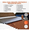 Kit C 2 Manta Asfáltica Adesiva Terracota 45cm X 10m 2 Kit C 2 Manta Asfáltica Adesiva Terracota 45cm X 10m 2