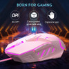 Mouse Computadora Pc Laptop Compatible Windows Mac  Rosado 3