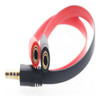 Adaptador De Audio Splitter 3.5mm A 3.5mm Micrófono Y Audio 3