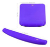 Mouse Pad Con Soporte Para Teclado Muñeca Resto 2