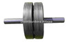 Rueda Abdominal Doble Rueda Abdominales Excelente Calidad 2