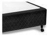 Cama Box Base Castor Poli Tecido Black Queen 158 3