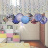 30pcs Espaço Temático Espiral Planetas Decoração Pendurado R 7