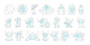 Pack Vectores Corte Laser - 20 Figuras Lilo Y Stitch 0
