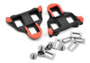 Taquinho Shimano Pedal Speed Sm Sh10 Vermelho Fixo + Paraf 1