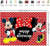 Cotillón, Panel De Fondo Minnie Roja Para Decoración Fiestas 1