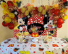 Cotillón, Panel De Fondo Minnie Roja Para Decoración Fiestas 6