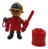 Boneco Bombeiro Fire Hero Com Acessórios Tático 5
