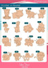 Formas Animales Para Pintar Fibro Fácil 15cm X10 Unidades 5