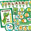 Kit Imprimible Cumple Dinosaurios, Personalizado 0