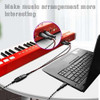 Cable Midi Cable De Interfaz Midi A Usb De 6.5 Pies, Cable D 2