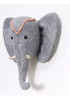 Cabeça  De Pelúcia Parede Elefante 0