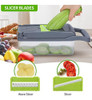 Picadora De Verduras Premium, Picadora De Verduras De 7 Cuch 4