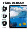 Pantalla Proyector Lona Blanca Mate Front Todas 1,80 X 1mtrs 2