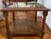 Mesa Auxiliar De Roble Cuadrada: 55 X 55 Cm 0