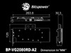 Bloque De Agua Gpu Bitspower Para Tarjetas De Referencia Nvi 3