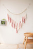 Pendurador De Parede De Macramê Borlas Boho Decoração Boêmia 2