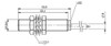 Sensor Inductivo M12 Pnp Na C/ Cable Pvc 2m Balluff- Bes0064 1