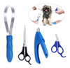 Ukcoco 4pcs Lindo Perro Sharp Cat Grooming Tijera Uñas Del D 0
