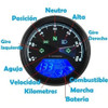 Velocimetro Digital Universal Moto A Tripa + Soporte 3