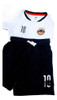 Conjunto Fútbol 5/6  Hm Deutchland Remera+pantalon Poco Uso 0