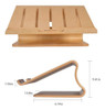 Soporte Para Computadora Portátil De Madera Samdi Para Escri 3