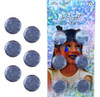 Maquillaje En Glitter Plateado X6u - Cotillón Waf 1