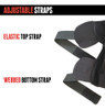 Almohadillas Para Rodilla Triple Kp 22 (negro, Junior) 2