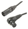 Mcsproaudio Cable Xlr Macho A Hembra Con Conectores Negros P 0