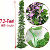 5 Guirnaldas De Flores De Glicina Artificial - Morada 3