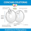 4 Un Concha Amamentação (2 Silicone 2 Polipro) Coletor Leite 6 4 Un Concha Amamentação (2 Silicone 2 Polipro) Coletor Leite 6
