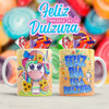 Diseños Plantillas Tazas Semana De La Dulzura Sublimación 7
